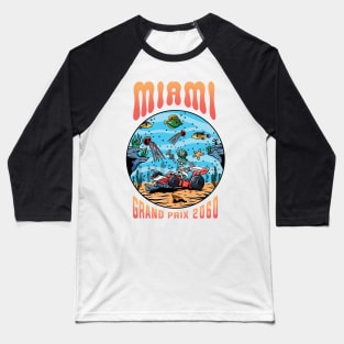 Miami Grand Prix 2060 Baseball T-Shirt